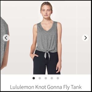 Lululemon Knot Gonna Fly tank